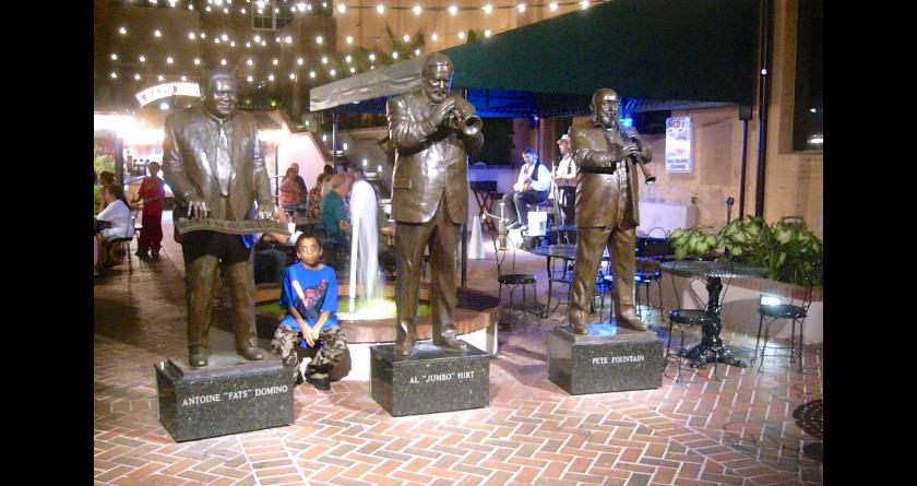 Saturday night, Bourbon Streett