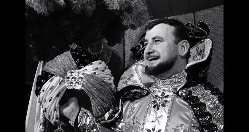 Ali Baba costume fitting