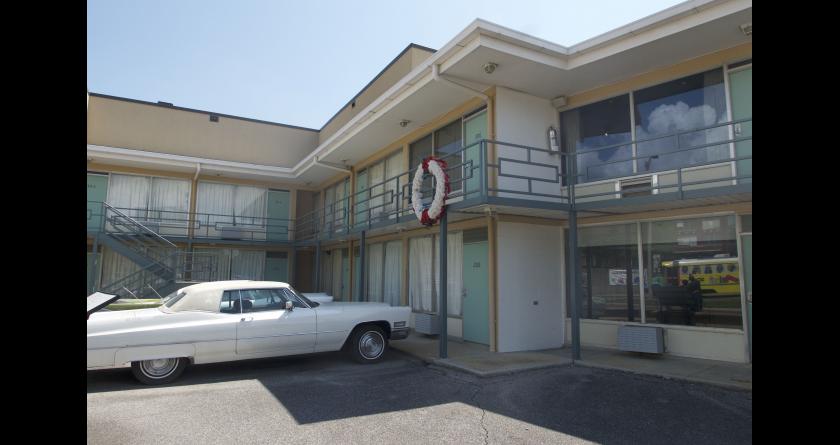 Lorraine Motel balcony