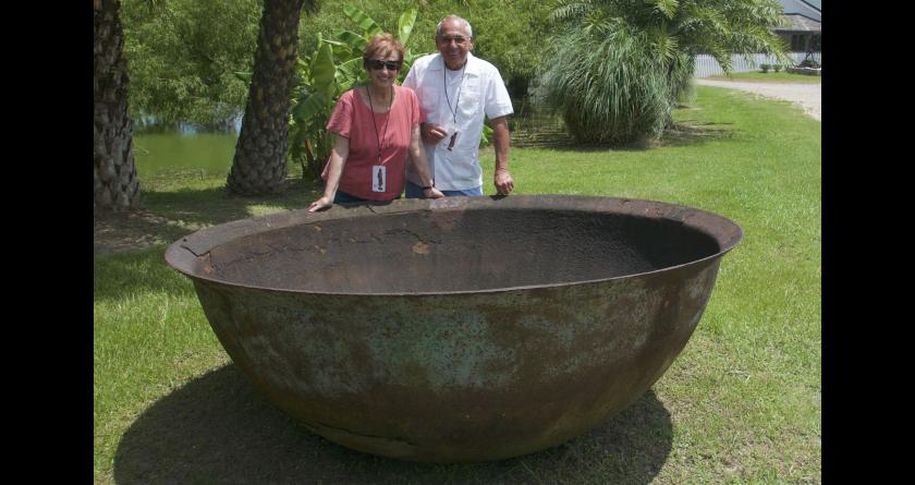 Sugar Cane boiling kettle