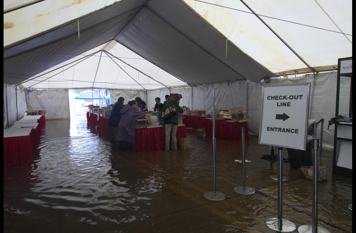 Book Signing rained out in Baton Rouge