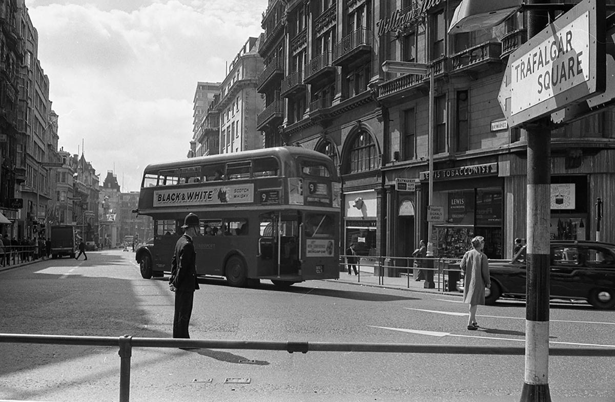 To Trafalger Square